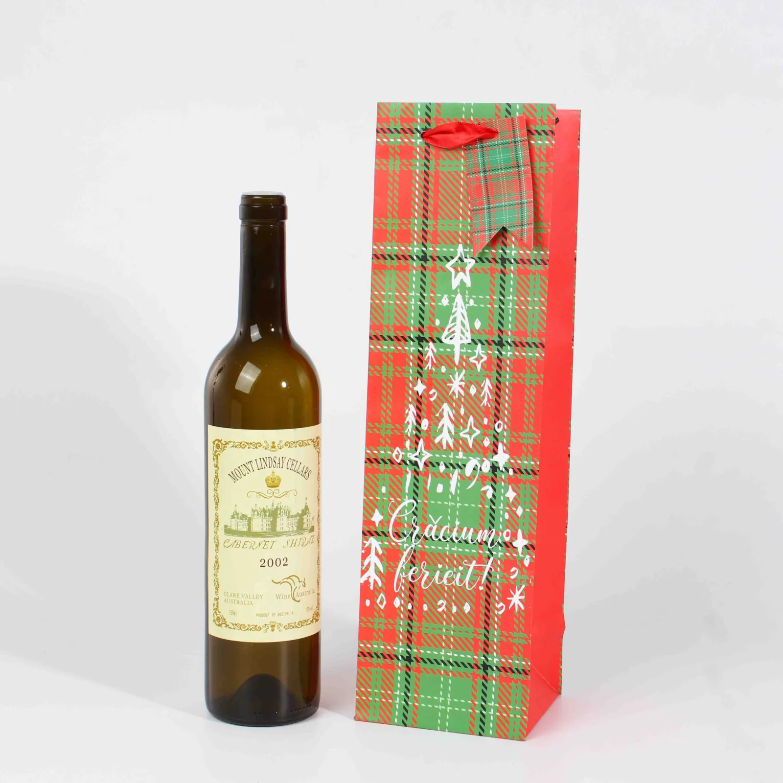 Christmas Wine Bags