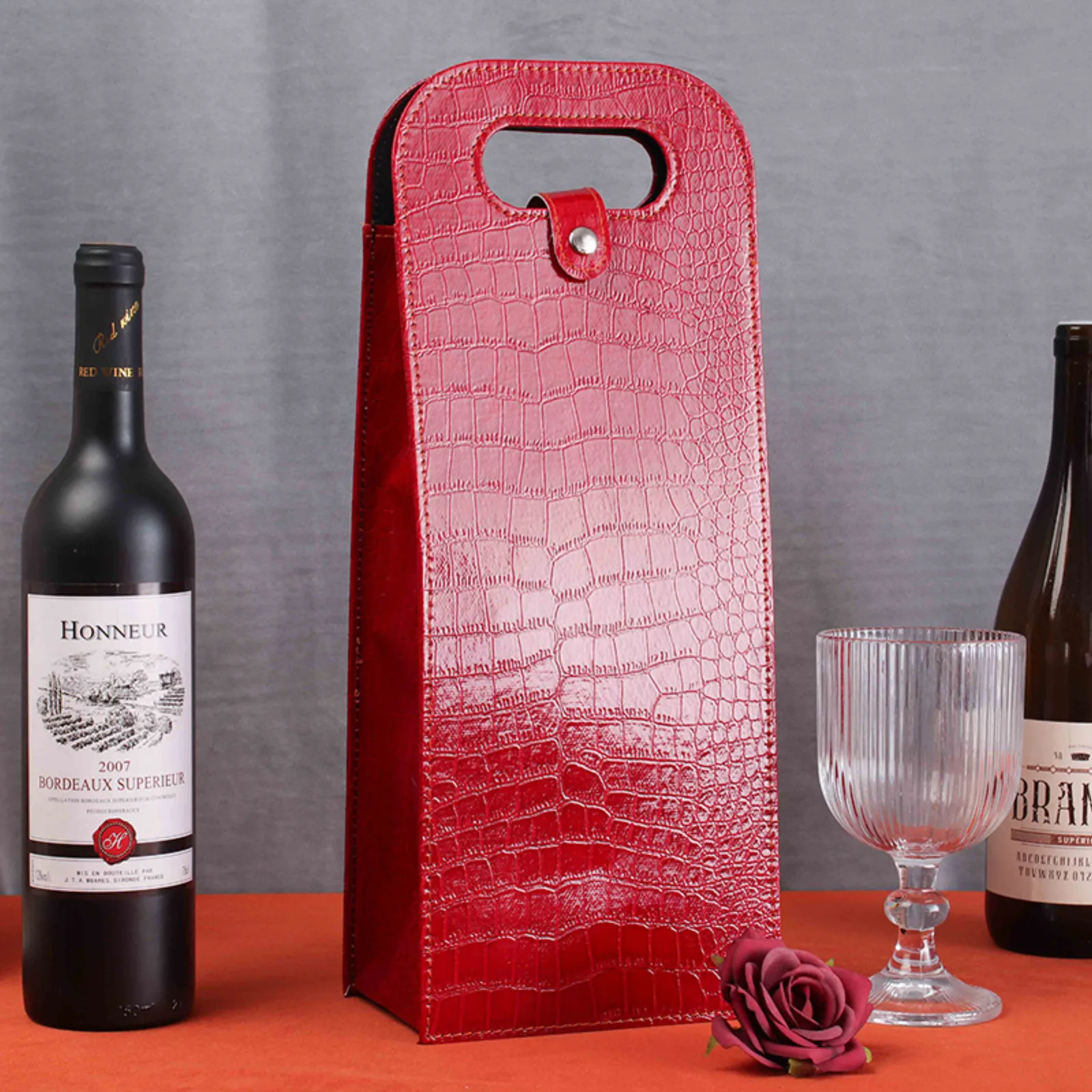 Leather Wine Bags