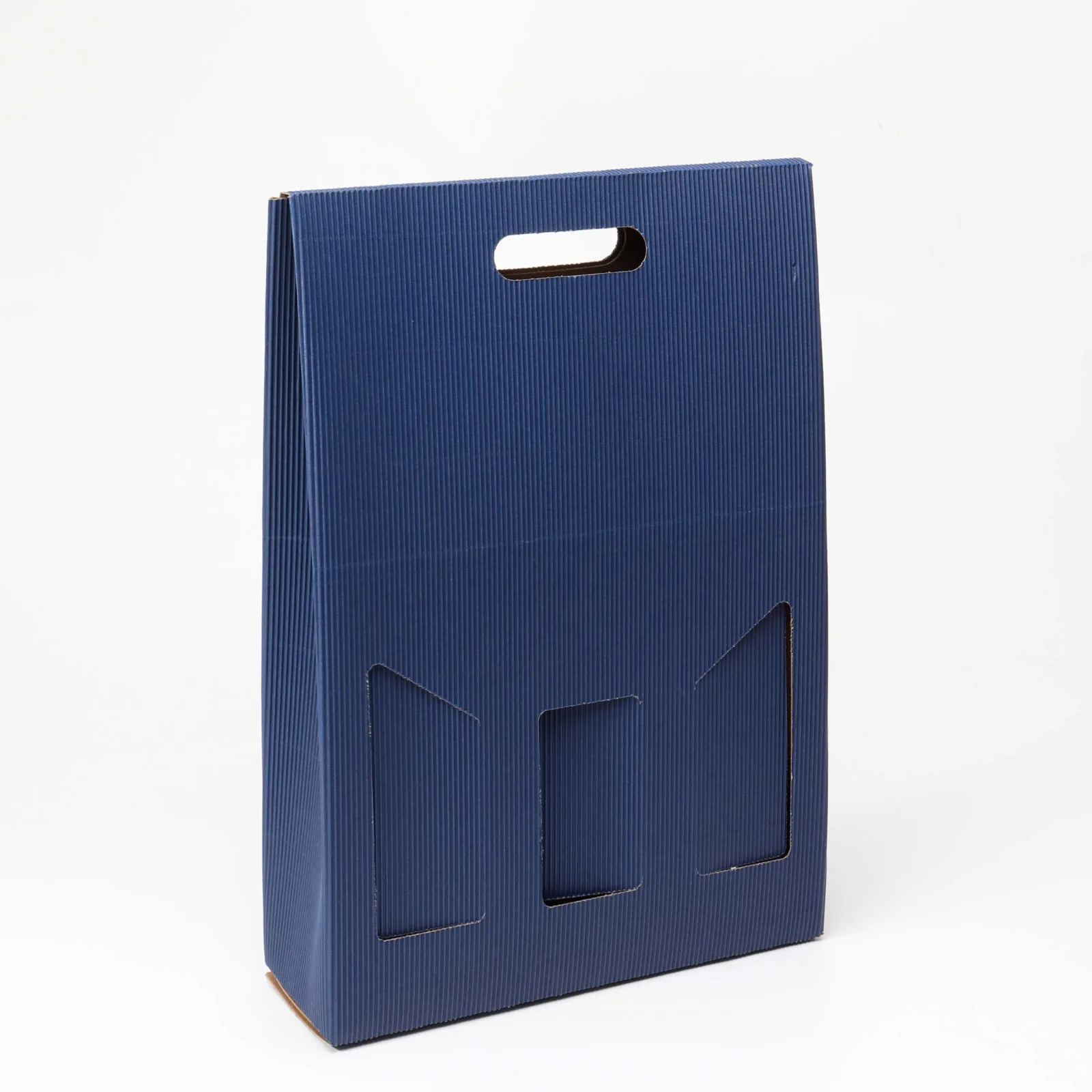Eco-Friendly Wine Shipping Boxes with Handle, 1-3 Bottles 4